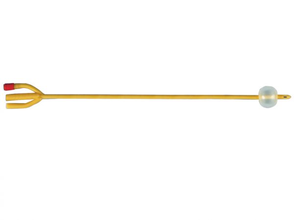TORINOMED - Catetere Foley 3 vie - sterile - in lattice rivestito di silicone - monouso - Conf. 10 pz.