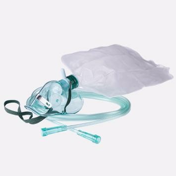 o2 Maschera pediatrica ad alta concentrazione per ossigenoterapia con Reservoir - conf. da 10 pz. (cad. €.1,20)