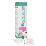 KIT SPAZZOLA CLOREXIDINA dispenser Spazzola alla clorexidina flessibile monouso, sterile, confezione da 30 pezzi