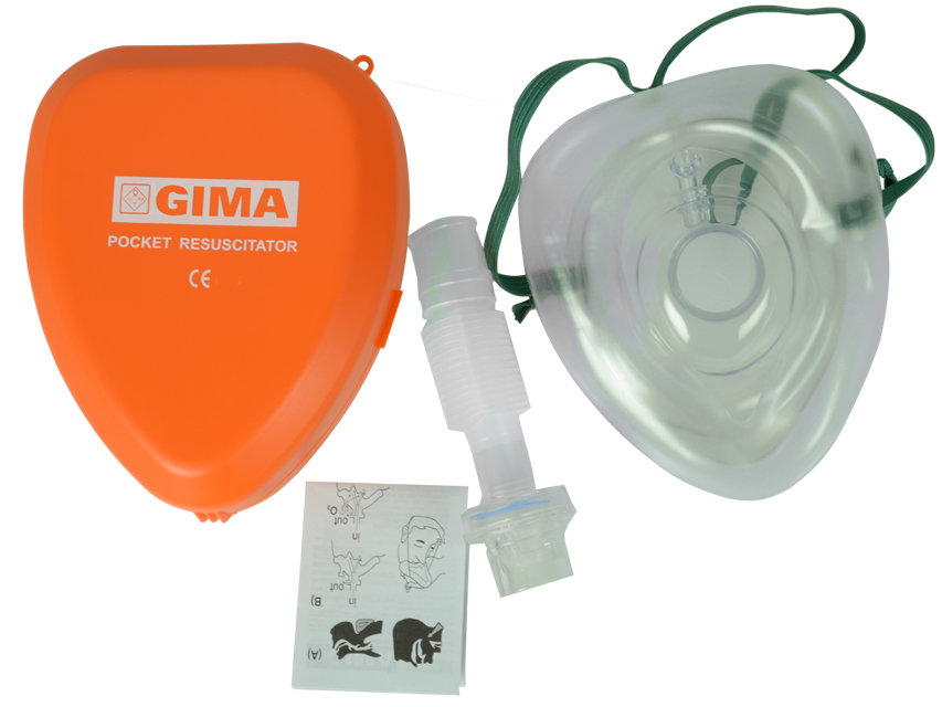 MASCHERINA RIANIMAZIONE CPR-scatolina MASCHERINA RIANIMAZIONE CPR