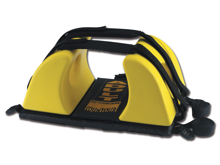 IMMOBILIZZATORE TESTA ADULTO - nero e giallo - TORINOMED