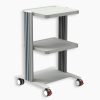 27880 Carrello EASY - 2 ripiani 40 x 36 cm. + base