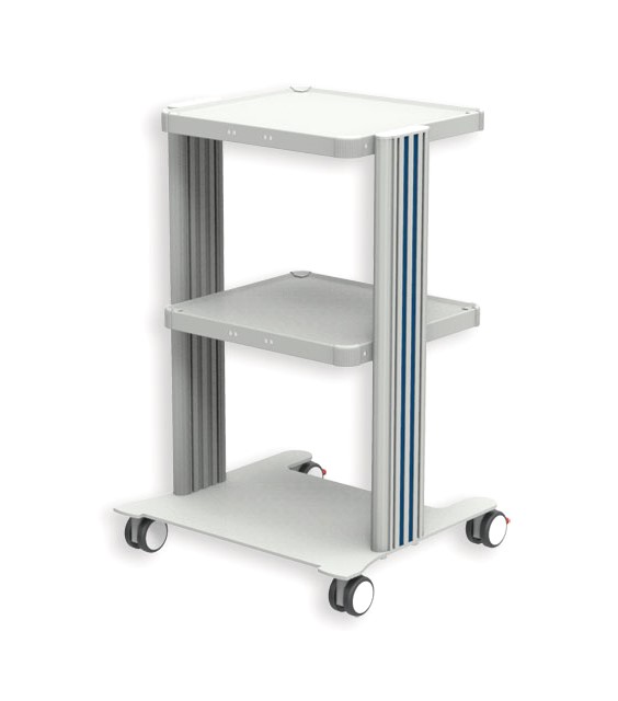27880_c Carrello EASY - 2 ripiani 40 x 36 cm. + base