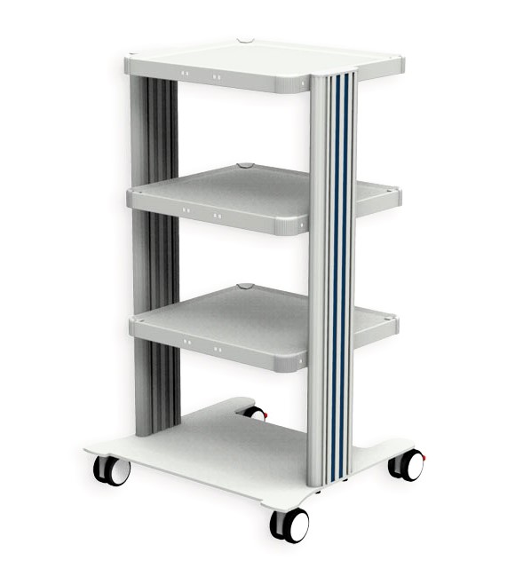 27881_c Carrello EASY - 3 ripiani 40 x 36 cm. + base