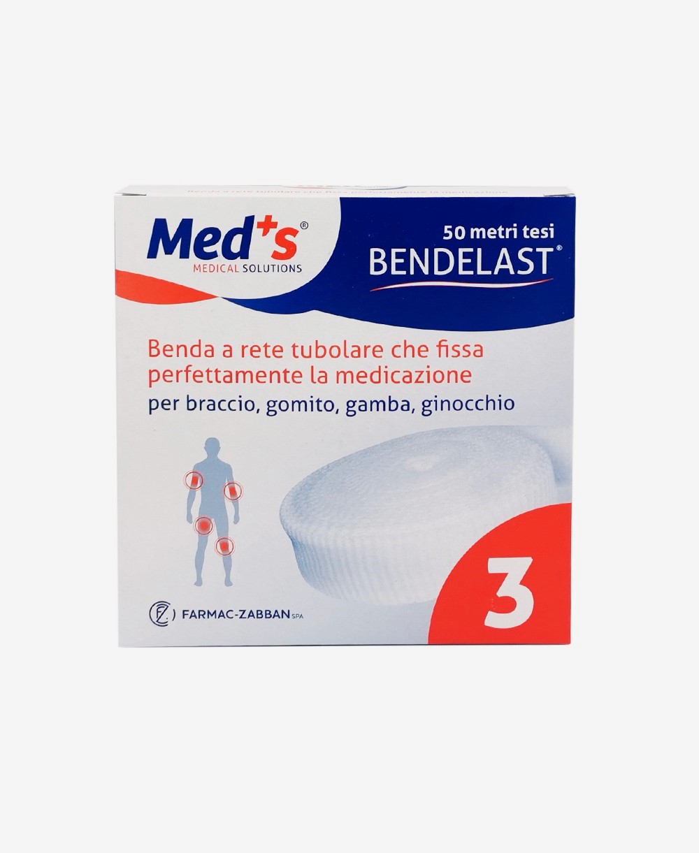 rete-misura-3 TORINOMED - Rete Elastica Tubolare Bendelast® Misura 3 - Confezione 50 Metri