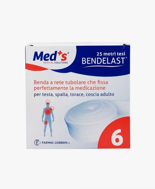 rete-misura-6 TORINOMED - Rete Elastica Tubolare Bendelast® Misura 6 – Confezione 25 Metri