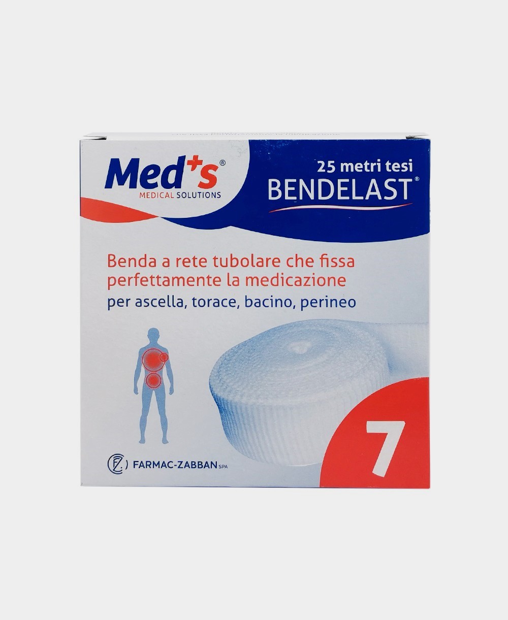 rete-misura-7 TORINOMED - Rete Elastica Tubolare Bendelast® Misura 7 - Confezione 25 Metri