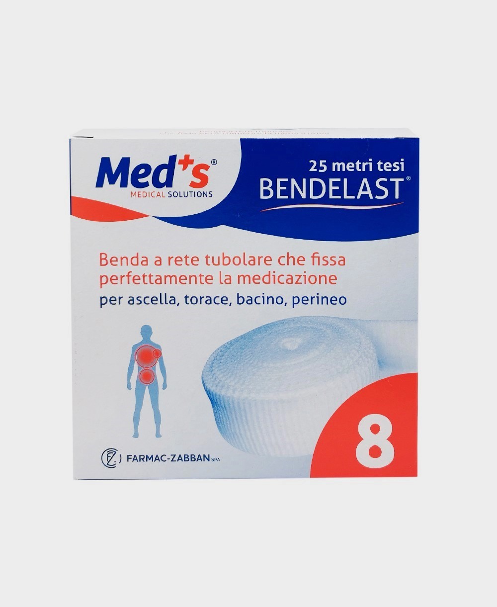 rete-misura-8 TORINOMED - Rete Elastica Tubolare Bendelast® Misura 8 - Confezione 25 Metri