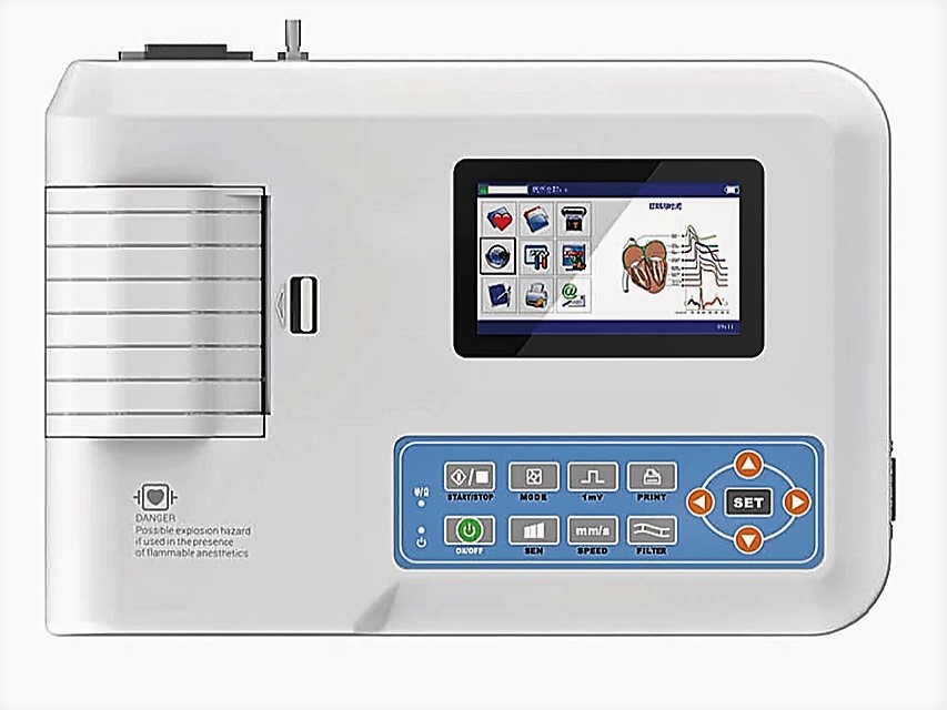 33221 ECG CONTEC 300G - 3 canali con display