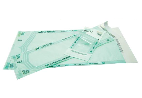 Buste autosaldanti Buste autosaldanti per sterilizzazione in autoclave – “STERIDIAMOND” ECS - TORINOMED