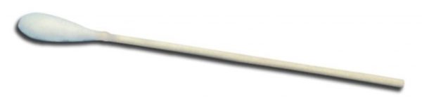 Tampone di cotone in legno Ø 1 cm - 15 cm, non sterile, confezione da 500 pezzi (10 bustine da 50 pezzi)