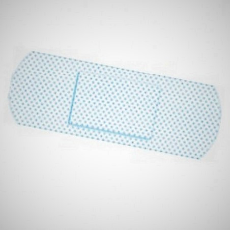 Cerotto strips in TNT elasticizzato con medicazione centrale   mm. 19 x 72 - conf. 1000 pz. (10 conf. da 100 pz.)