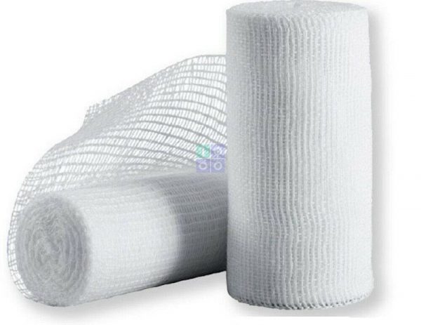 benda di garza orlata idrofila cm. 10 x 5 mt. non sterile - conf. 10 pz.