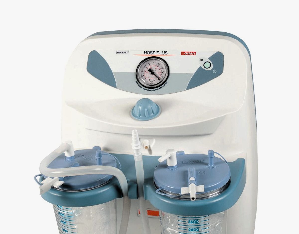 28194 Aspiratore CLINIC PLUS - 2 vasi da 2 litri