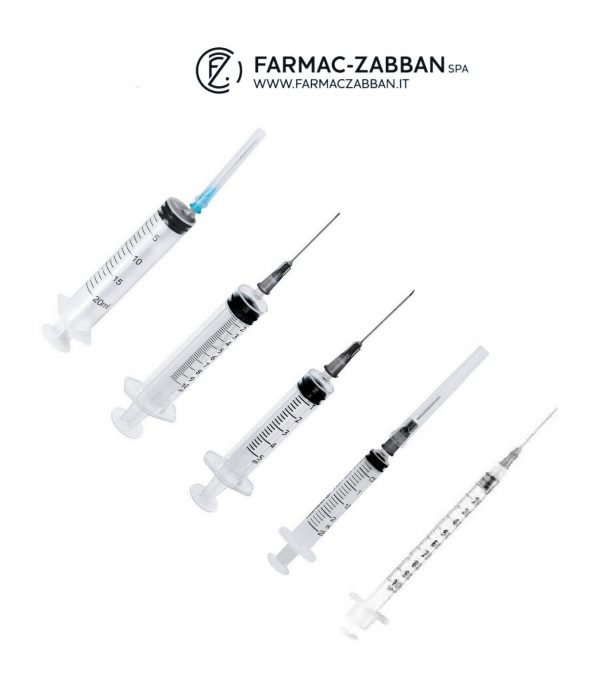 Siringa FARMATEXA® Softouch con ago 22G - 2,5/3 ml. - conf. 100 pz.