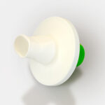 Spirometry Filter 83-C Verde -Per spirometri Cosmed - 30889 Filtro antibatterico antivirale 83 C con Boccaglio integrato per spirometri Cosmed – TORINOMED