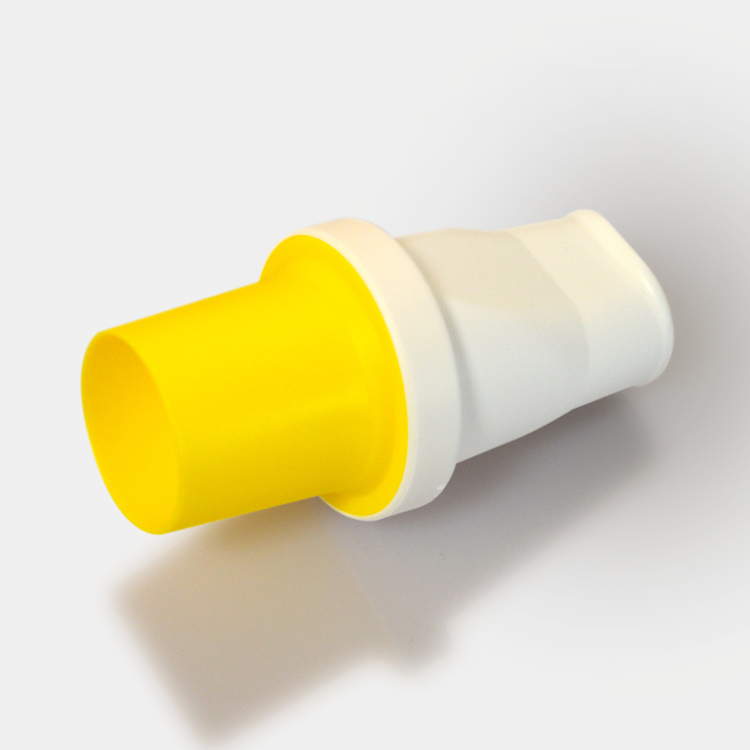 Spirometry Filter Tube B Giallo Per spirometri Micro Medical - Vitalograph 30812-1 Filtro antibatterico Tube B con boccaglio integrato per spirometri MIR - GIALLO - Conf. 250 pz.