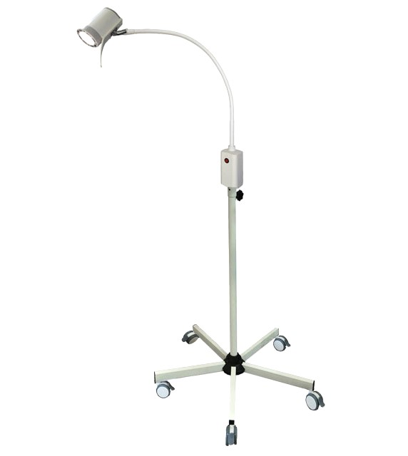 Lampada HYRIDIA A 7 LED con braccio flessibile - su carrello