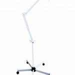Lampada HYRIDIA a 7 LED con braccio a pantografo - su carrello