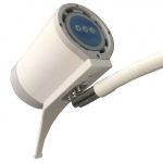 Lampada HYRIDIA a 7 LED con braccio a pantografo - su carrello