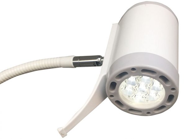 Lampada HYRIDIA a 7 LED con braccio a pantografo - su carrello