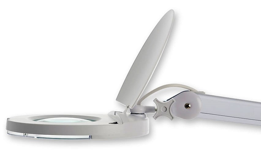 6232.jpg Lampada a LED LUPA con lente - su carrello