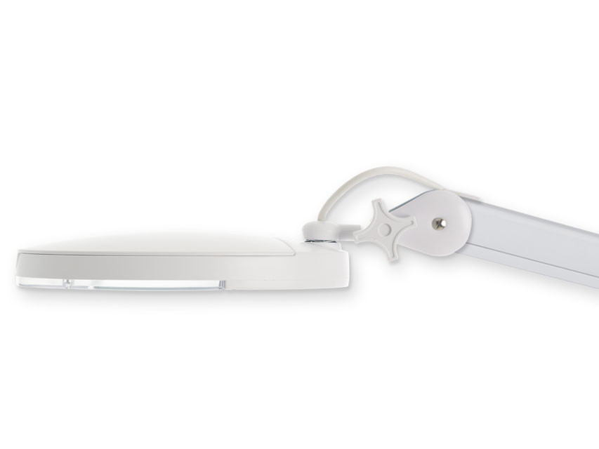 6233.jpg Lampada a LED LUPA con lente - su carrello