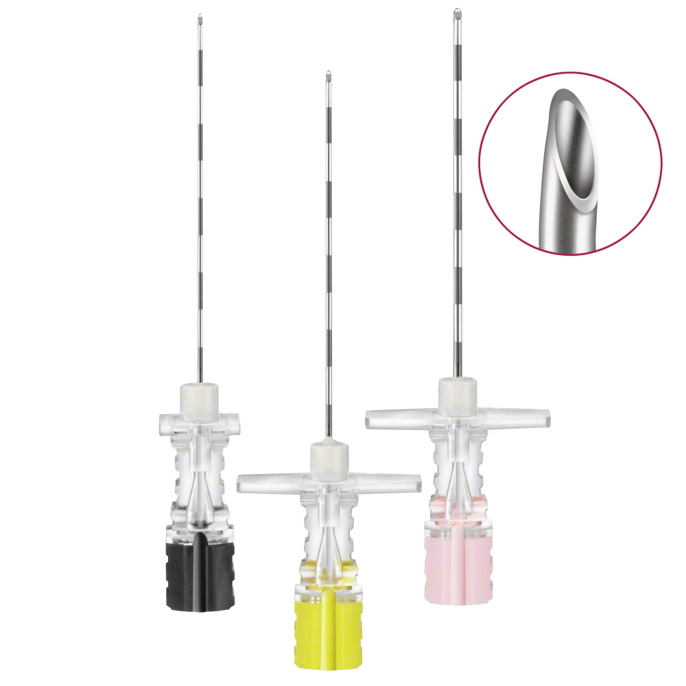 Aghi B. Braun Perican Paed con taglio Tuohy - 20G Aghi B. Braun Perican Paed con taglio Tuohy - 20G - GIALLO - TORINOMED
