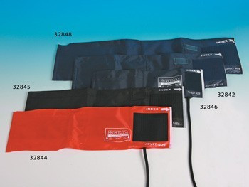 Bracciale standard + polmone 1 tubo - 49x15 cm, nylon nero