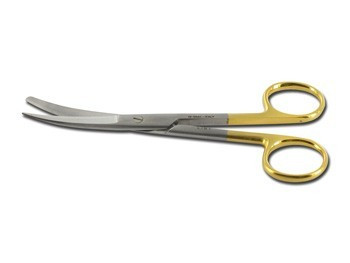 Forbici rette C.T. - punte alterne - 14,5 cm