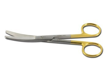 Forbici rette C.T. - punte alterne - 14,5 cm