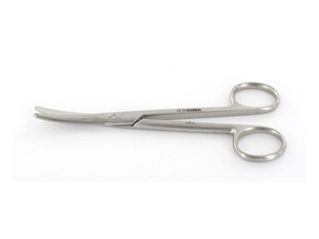 Forbici chirurgiche curve in acciaio inox - Mayo - stille - 14,5 cm Forbici chirurgiche curve in acciaio inox - Mayo - stille - 14,5 cm
