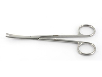 Forbici chirurgiche curve in acciaio inox - Metzenbaum - 14,5 cm Forbici chirurgiche curve in acciaio inox - Metzenbaum - 14,5 cm