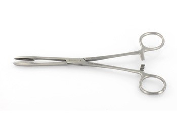 Pinza per tamponi in acciaio inox Pean - 14 cm