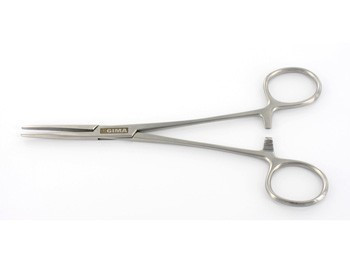 Pinza reggiteli in acciaio inox Crile - retta - 16 cm
