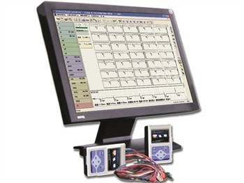 Sistema Holter ECG + Software, monitoraggio 24 h