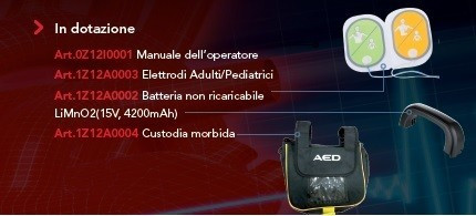Defibrillatore Tecnoheart Plus