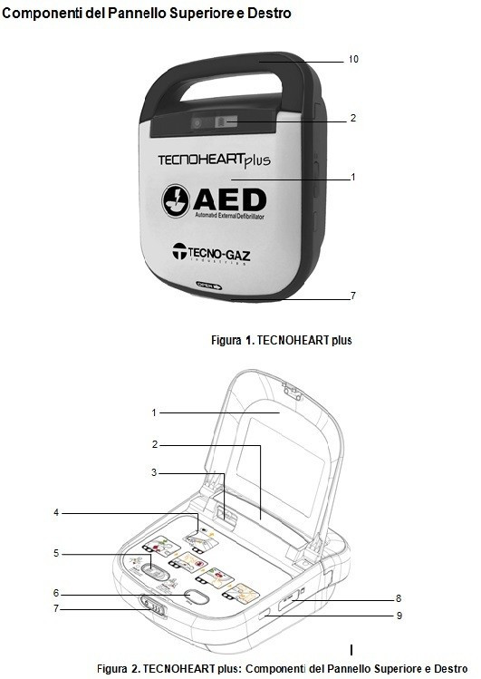 Defibrillatore Tecnoheart Plus