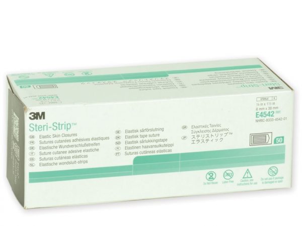 Cerotti 3M STERI-STRIP™ STRISCE PER SUTURA - 6 x 38 mm. - cf. 300 pz. (50 buste da 6 strisce)
