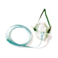 Maschera ossigenoterapia pediatrica senza reservoire