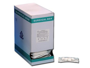 4704.jpg TAMPONI COTONE STERILI diametro 40 mm, Dispencer da 200 pz