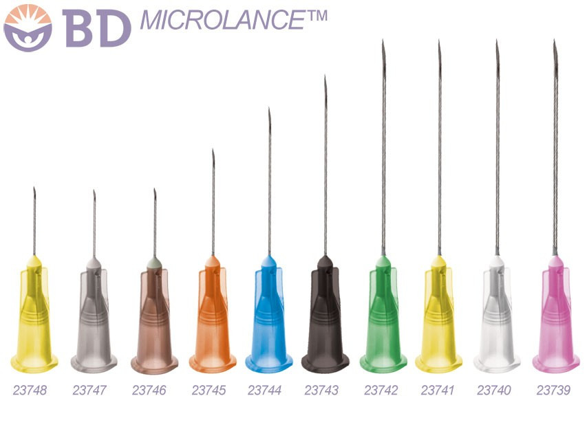 TORINOMED - AGO IPODERMICO MICROLANCE ™ BD - 30G x 13 mm. - Conf. 100 pz.