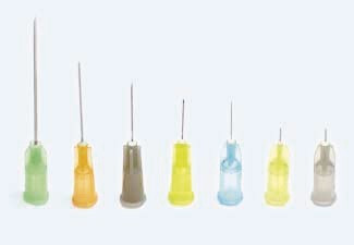 Aghi ipodermici monouso, Luer per Mesoterapia 27G (ø 0,40) x 4 mm, cf 100 pezzi Aghi ipodermici monouso, Luer per Mesoterapia 27G (ø 0,40) x 4 mm, cf 100 pezzi