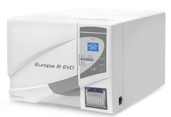 5075.jpg Autoclave classe B Europa B Evo,Sistema P.I.D. (Proporzionale Integrale Derivato),15 litri