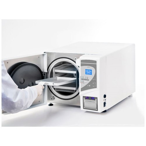 5076.jpg Autoclave classe B Europa B Evo,Sistema P.I.D. (Proporzionale Integrale Derivato),15 litri