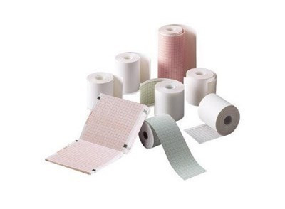 Rotolo carta termica per spirometro Mir, 112 mm x 25 mt, confezione da 25 pezzi