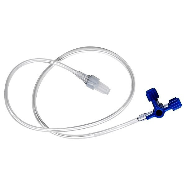 Rubinetto tre vie lipido resistente con prolunga 10 cm. - raccordo luer lock - conf. 50 pz..jpg Rubinetto tre vie lipido resistente con prolunga 10 cm. - raccordo luer lock - TORINOMED