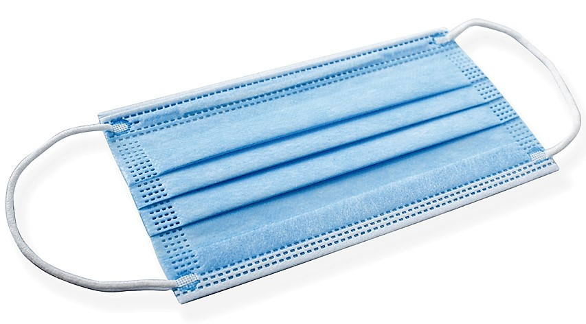 Mascherina chirurgica FILTRANTI 98% a 3 veli - tipo IIR con elastici - conf. 50 pz.