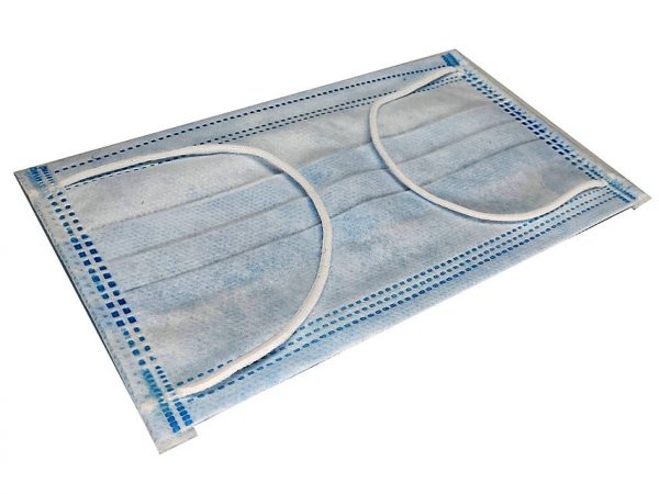 Mascherina chirurgica FILTRANTI 98% a 3 veli - tipo IIR con elastici - conf. 50 pz.