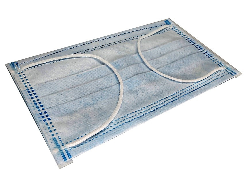 Mascherina chirurgica FILTRANTI 98% a 3 veli - tipo IIR con elastici - conf. 50 pz.